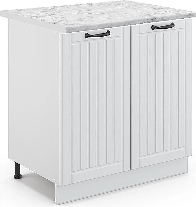 Szafka pod zlew biały domek wiejski 80x60x82 fame-line