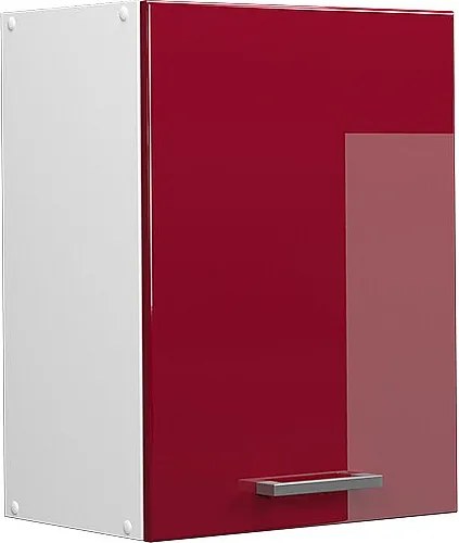 Szafka ścienna czerwony połysk 45x31x60 r-line