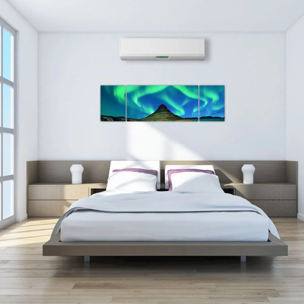 Obraz - Kirkjufell, Islandia (170x50 cm)