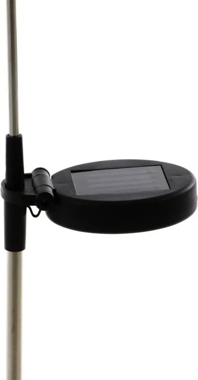 Lampa ogrodowa Garth solarna LED w kształcie kuli (zmienia kolory)