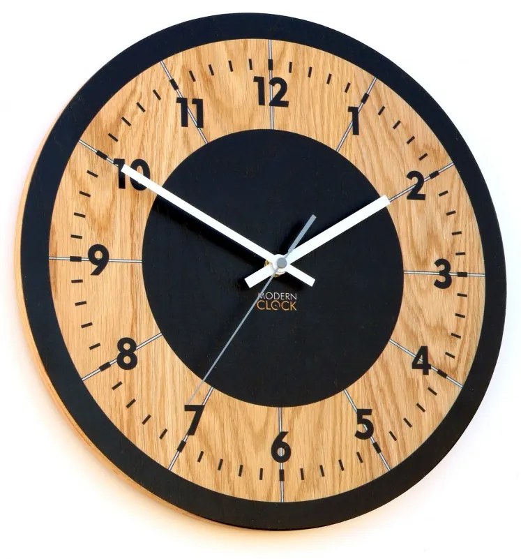 Zegar na ścianę nowoczesny efektowny okrągły cichy do kuchni salonu pokoju