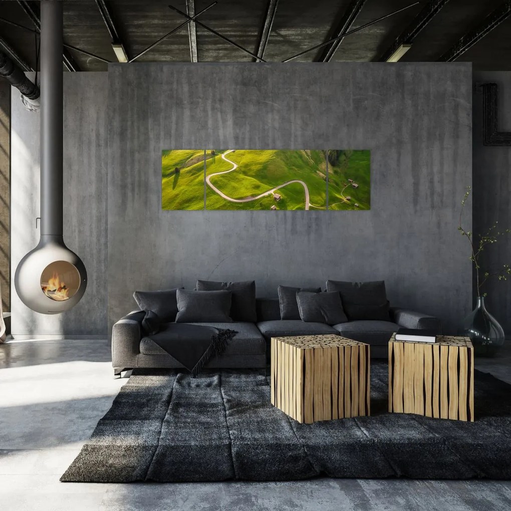 Obraz - Plateau Meadow (170x50 cm)