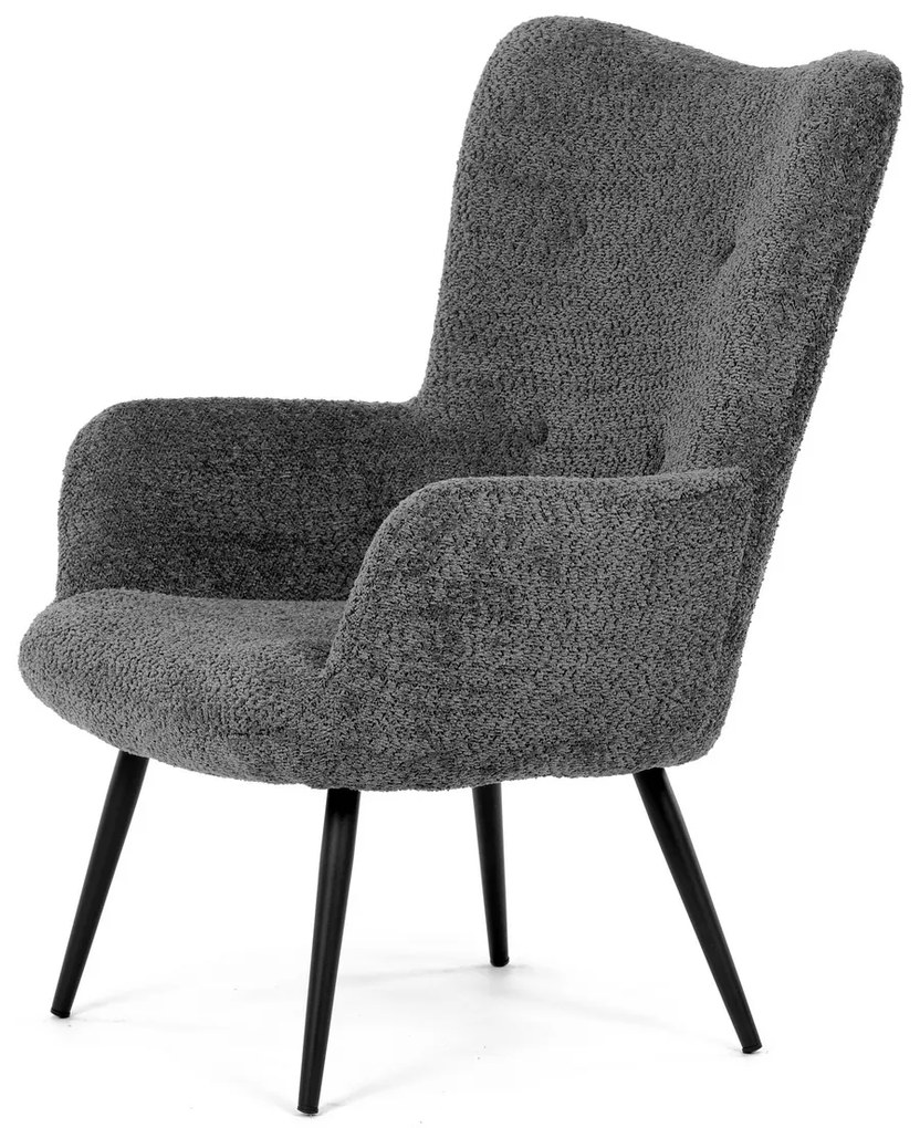 Fotel na uszach GREY2, szary