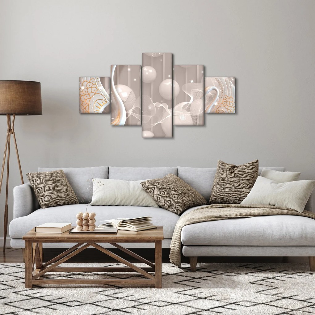 Obraz - Przeklęte łabędzie (125x70 cm)