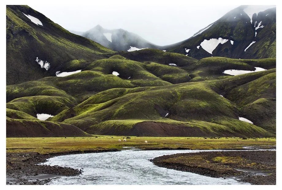 Szklany obraz 120x80 cm Fjallabak – Styler