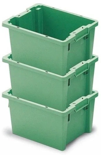 Pojemnik sztaplowalno-gniazdowy TELLUS 600 x 400 x 270 mm