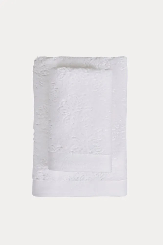 Podarunkowy zestaw ręczników LEAF, 2 szt Brązowy