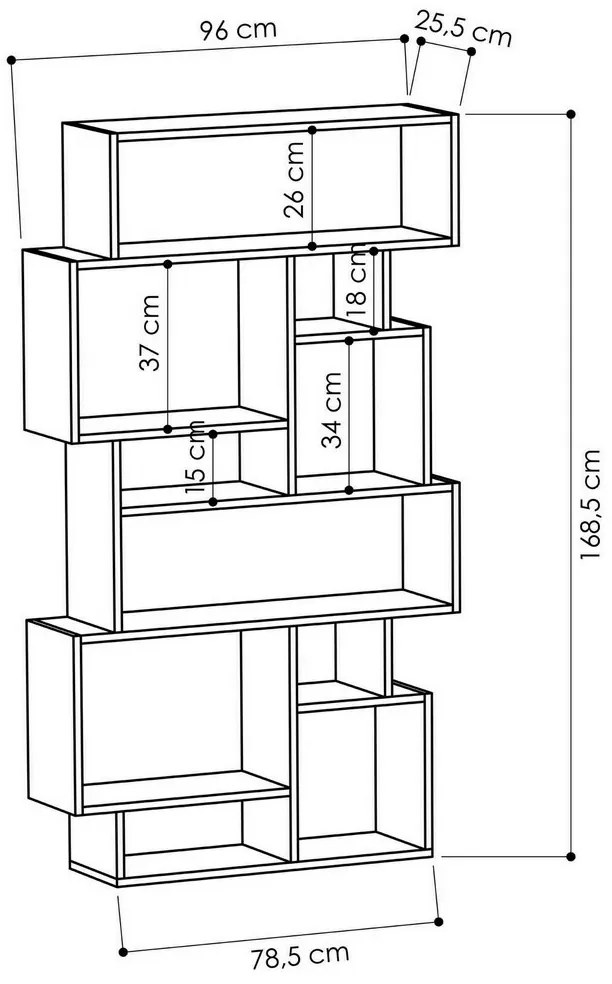 Biblioteczka Karmato White
