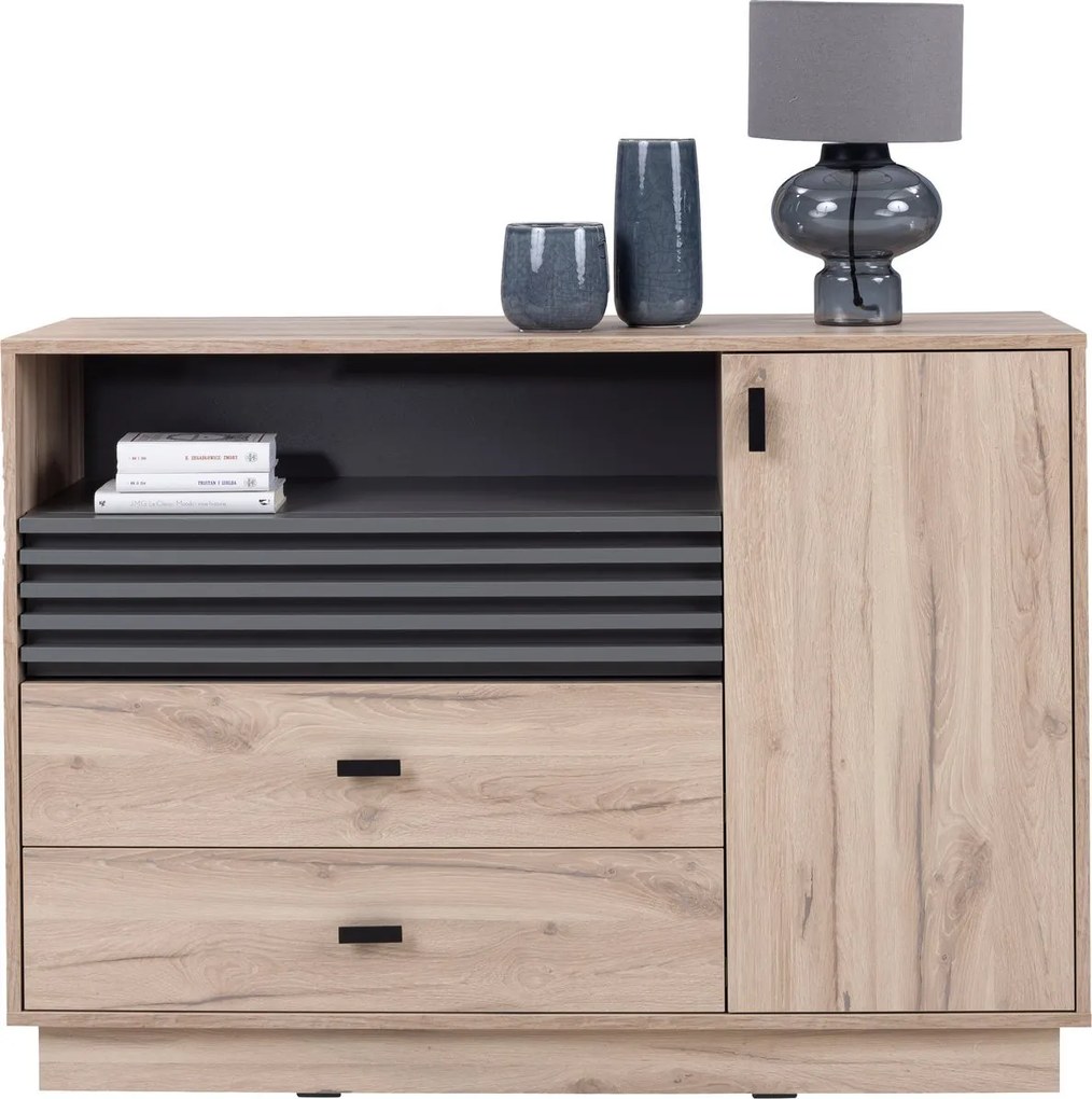 Komoda PUNTO 120 cm do Salonu Sypialni Dąb