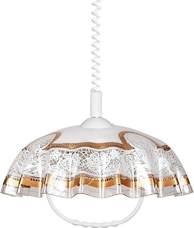 Prezent 74197 D01 - Wysuwany żyrandol LYRA 1xE27/60W/230V