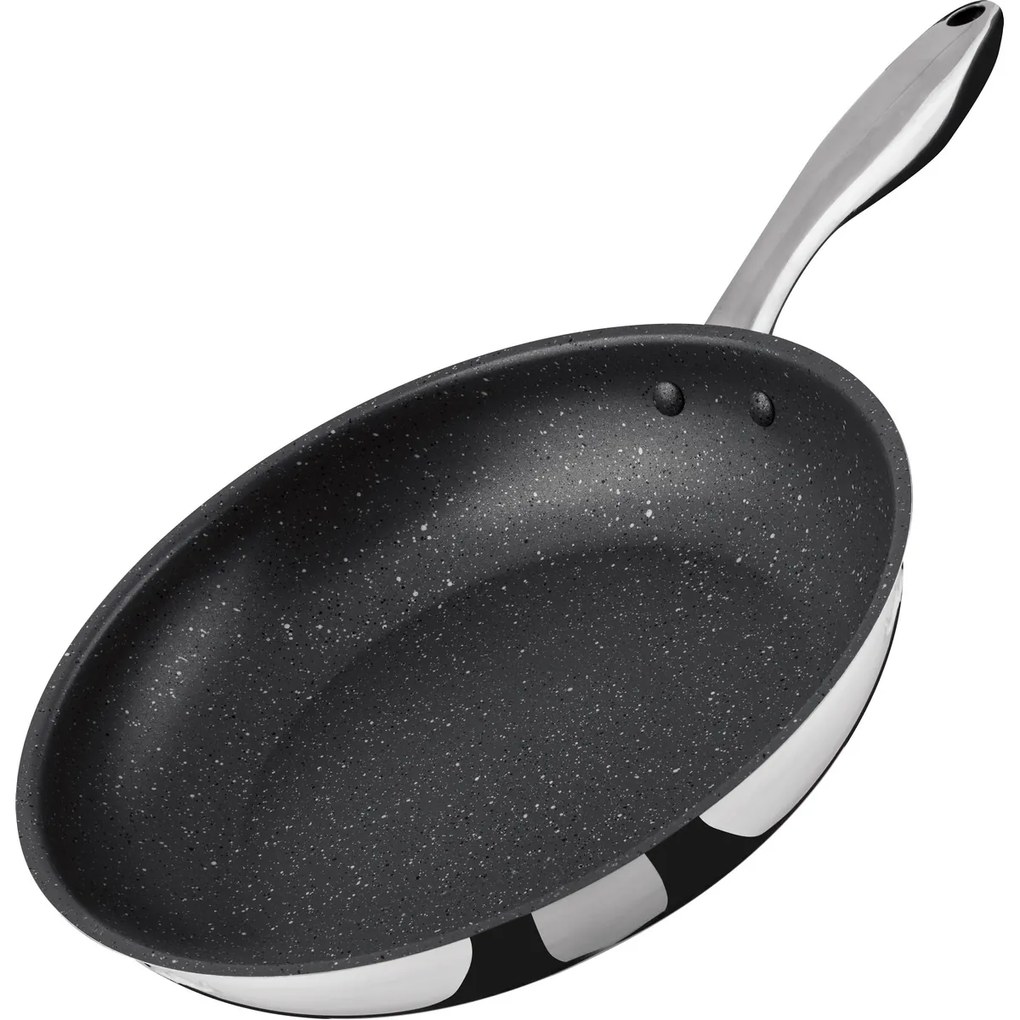 Lamart LT1232 Patelnia ze stali nierdzewnej Sote, śr. 28 cm, śred. 28 cm