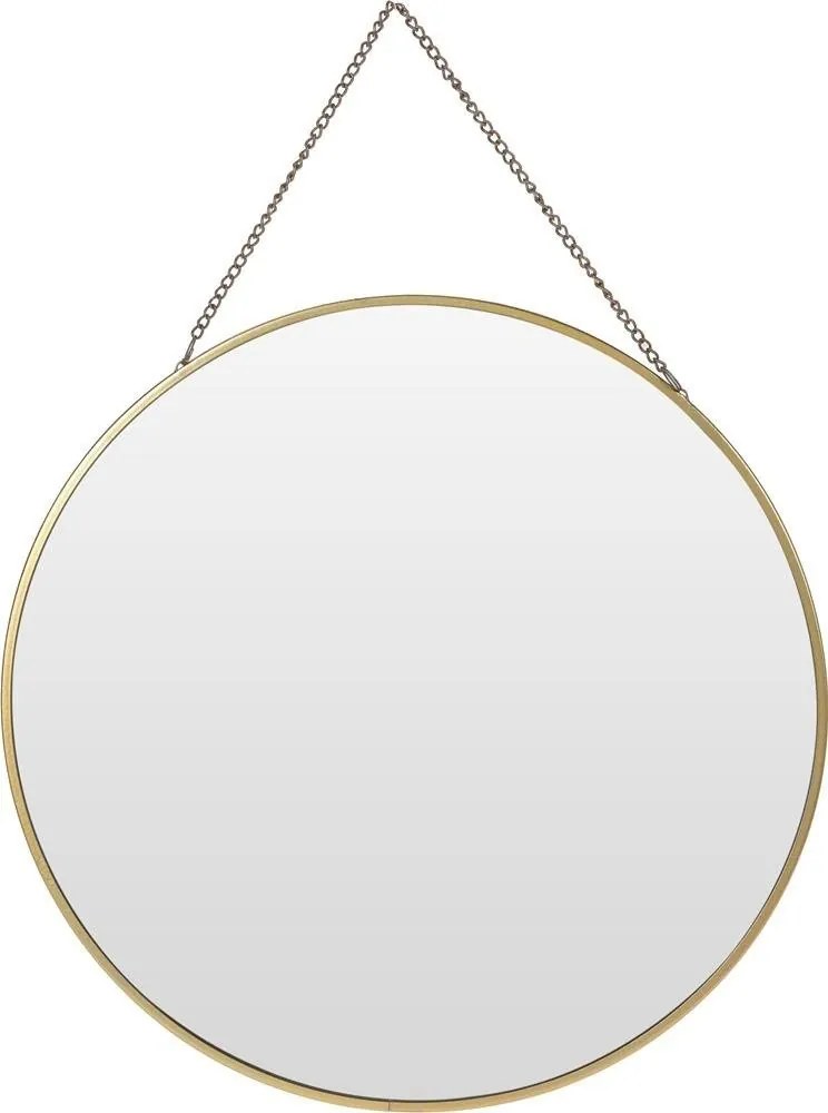 Okrągłe LUSTRO ścienne z zawieszką, Ø 29 cm