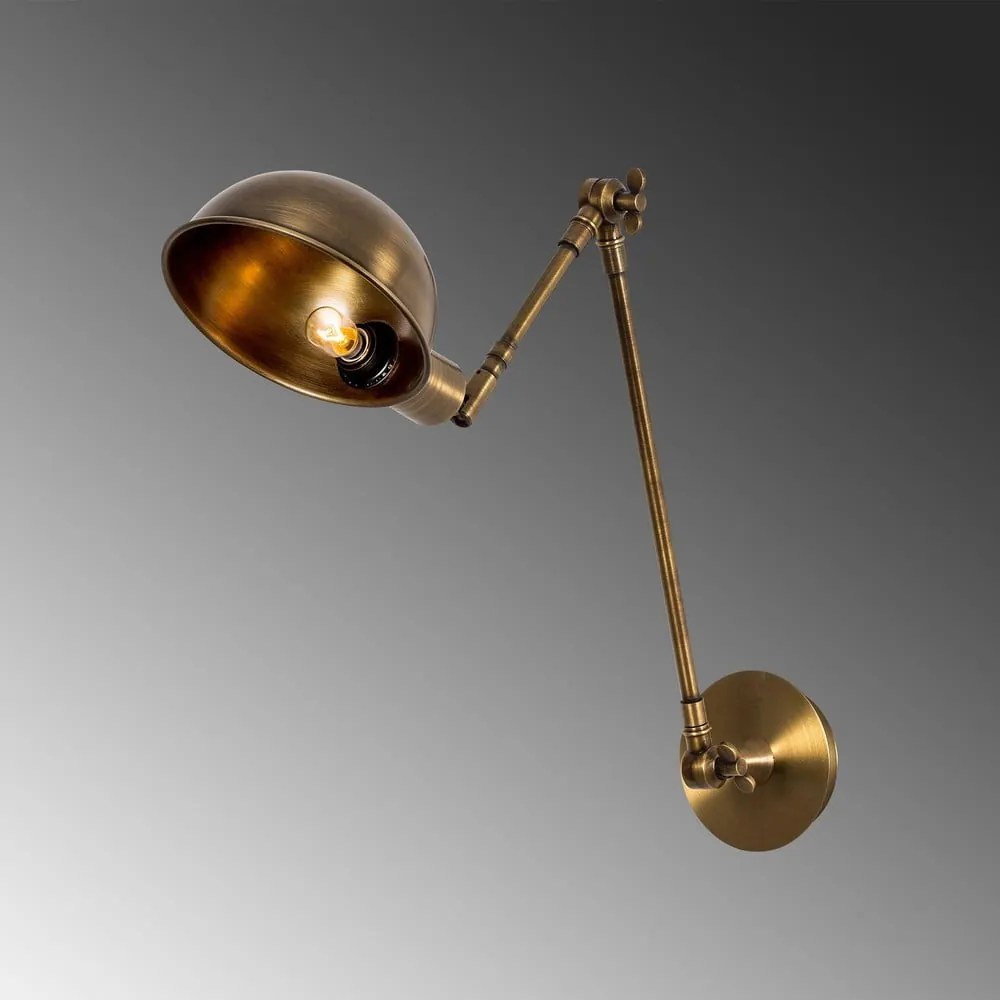 Kinkiet w kolorze brązu ø 15 cm Sivani – Opviq lights