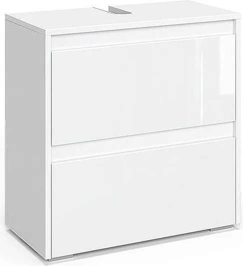 Szafka pod umywalkę biały 60.2x30x62.1 majest