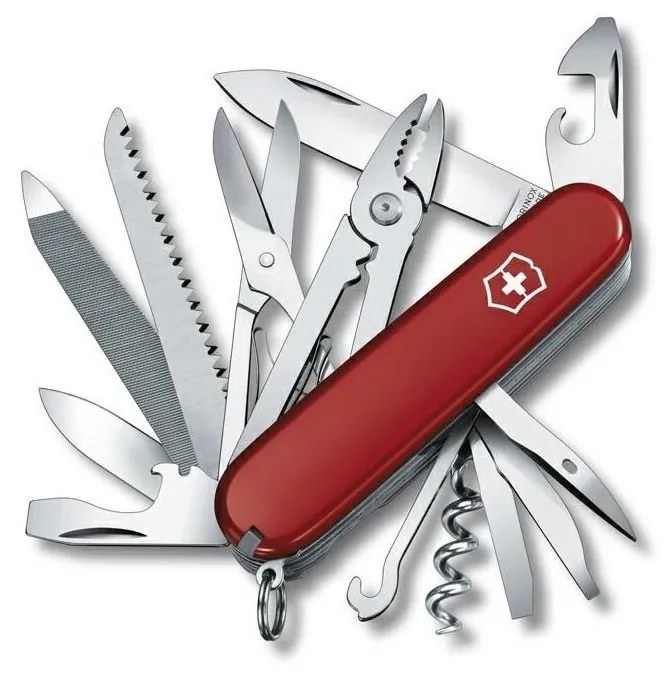 Victorinox - Scyzoryk wielofunkcyjny 9,1 cm/24 funkcje czerwony