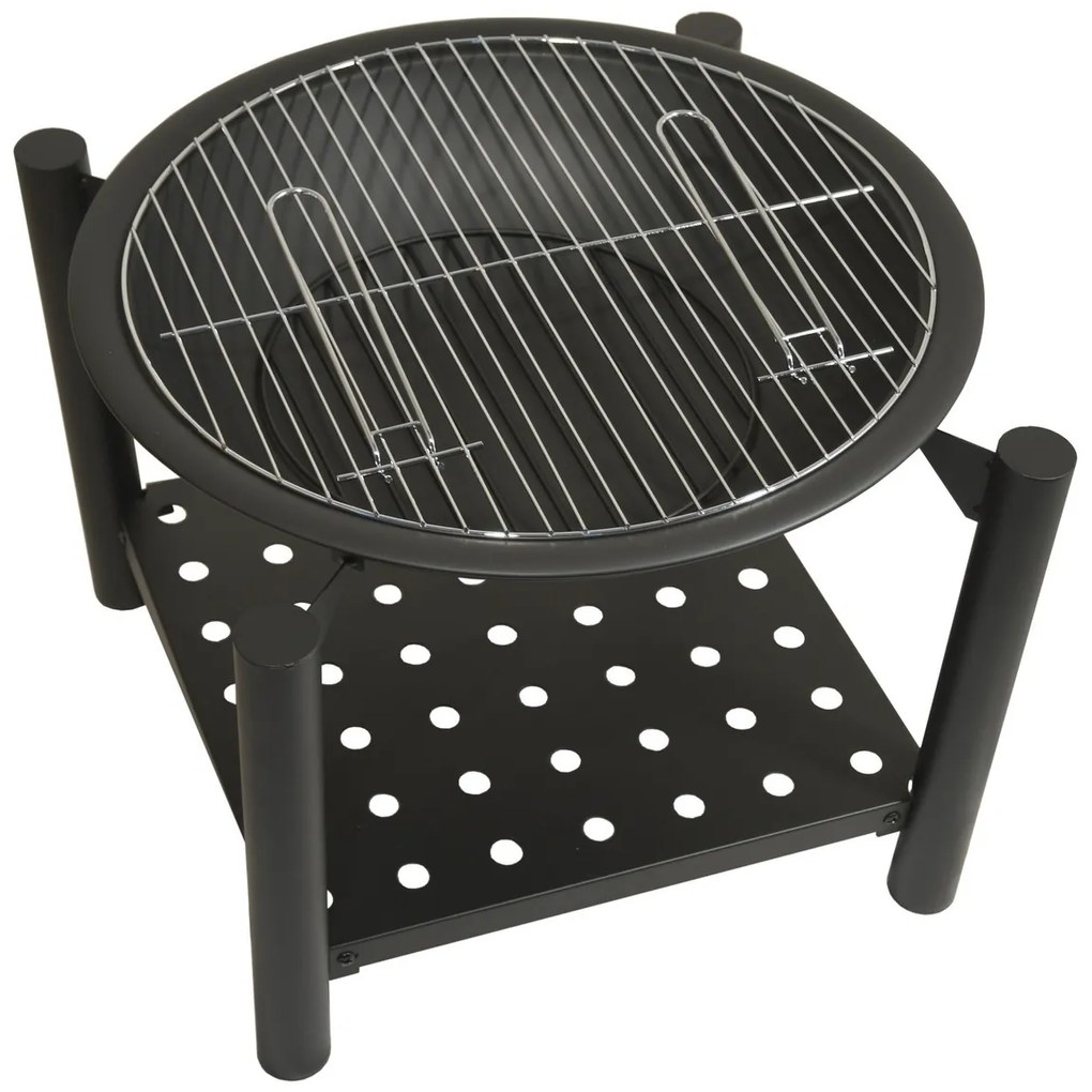 Cattara 13015 Palenisko z rusztem Sabatini, 54 x 55 x 54 cm