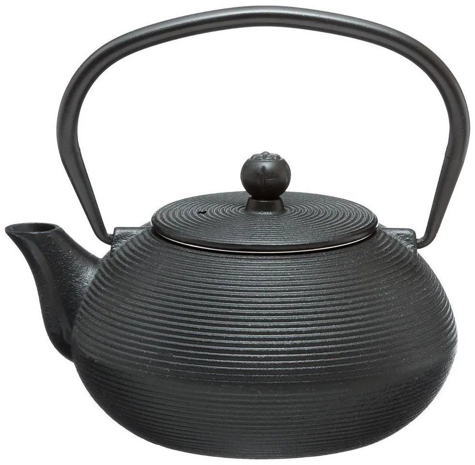 Żeliwny imbryk do parzenia herbaty, 600 ml,