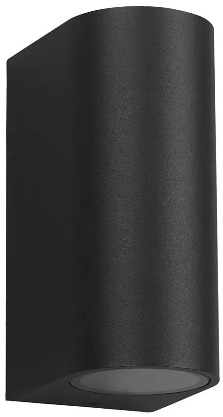 Nowoczesny kinkiet zewnętrzny czarny - N007 P4-S72