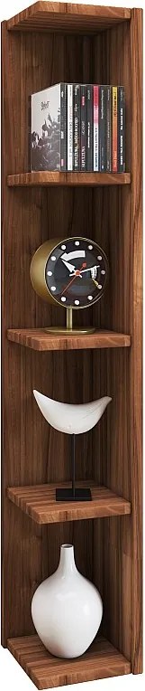 Drewno Stand Regał Dekoracji Narożnik Półka Honsa
