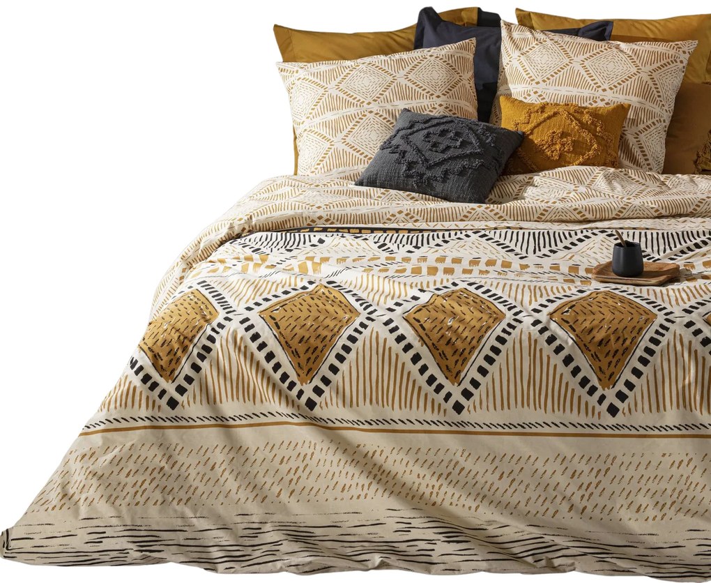 Komplet pościeli 220 x 240 cm KILIM, 2 poszewki 65 x 65 cm