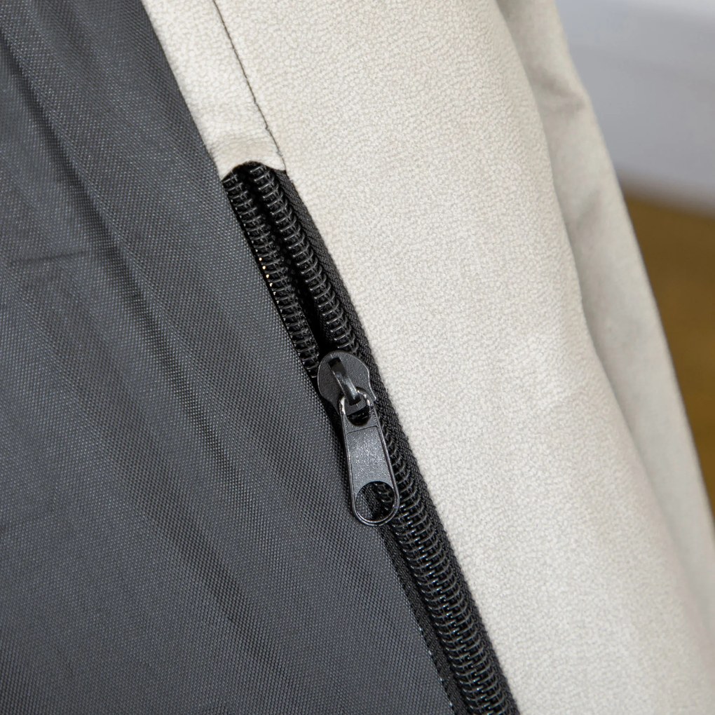 HOMCOM Sofa na podłogę Krzesło na podłogę z regulowanym oparciem Obrotowe Krzesło do medytacji | Aosom PL