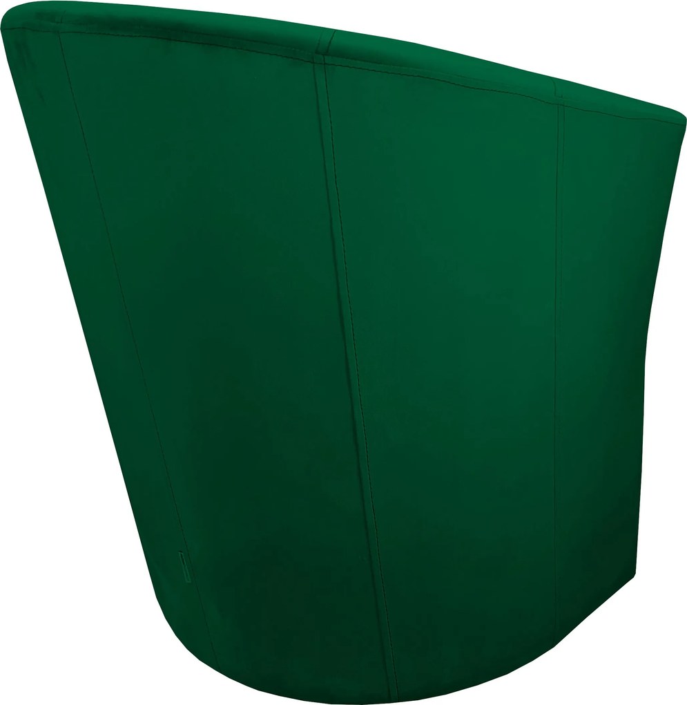 Fotel CLUB tkanina Welur elegancki fotel tapicerowany do salonu i gabinetu : Kolor tkaniny - VELVET - MG25