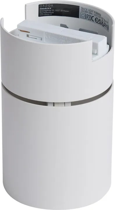 Nowoczesny biały reflektor do systemu szynowego 1-fazowego GU10 70mm - Iconic Roto