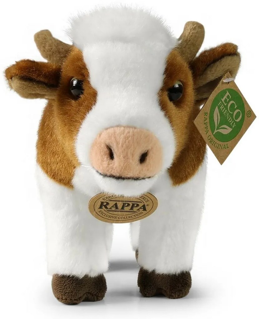 Rappa Pluszowa krowa 23 cm ECO - FRIENDLY