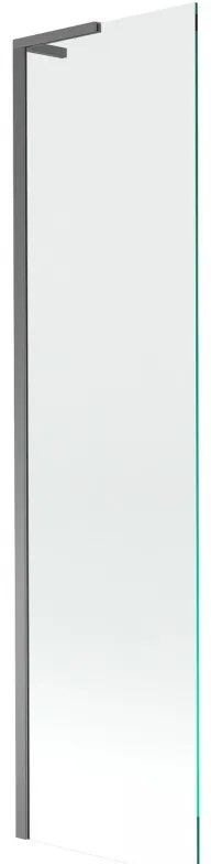 Mexen Next L parawan nawannowy 1-skrzydłowy 50 x 150 cm, transparent, gun metal - 895-050-000-03-00-95