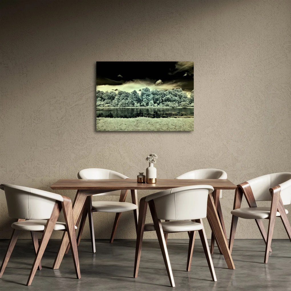 Obraz akwenu wodnego (70x50 cm)