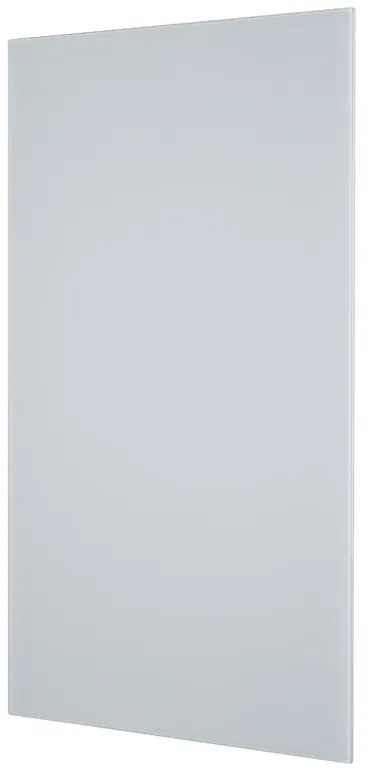 Szklana tablica do pisania na ścianę, magnetyczna, 780 x 480 mm, biała