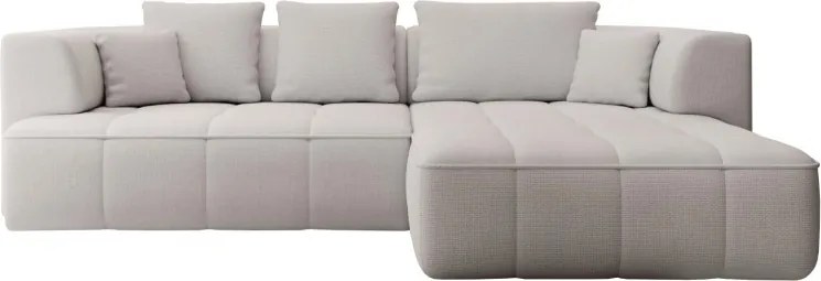 Narożnik ALBIO S z elektryczną regulacją siedziska funkcja spania WERSAL