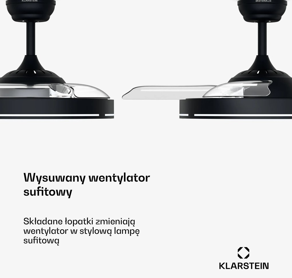 Klarstein AirFold Smart wentylator sufitowy