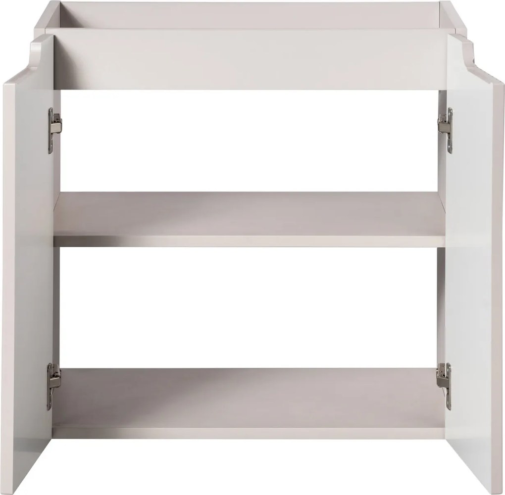 Wisząca szafka podumywalkowa 2-drzwiowa Nova 60 cm, kaszmir mat