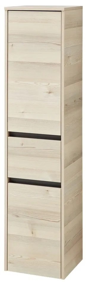 Szafka łazienkowa w dekorze sosny w naturalnym kolorze 146x35 cm Quickset 393 – Pelipal