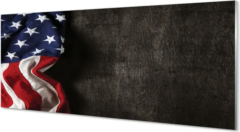 Szklany Panel Amerykański Sztandar Państwowy