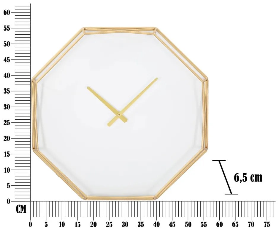 Zegar ścienny ø 56 cm Goldy – Mauro Ferretti