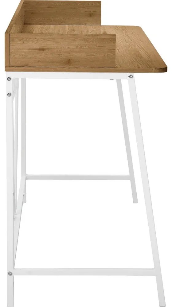 Biurko z blatem w dekorze dębu 50x120 cm Savona – Støraa