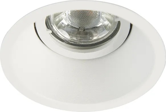 Inteligentny reflektor wpuszczany biały z WiFi GU10 regulowany - Alloy