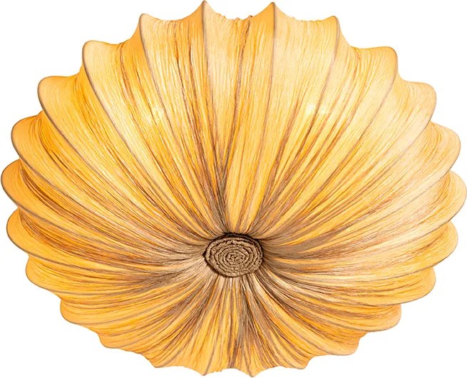 Designerska lampa sufitowa beżowa 60 cm 5-świateł - Plu