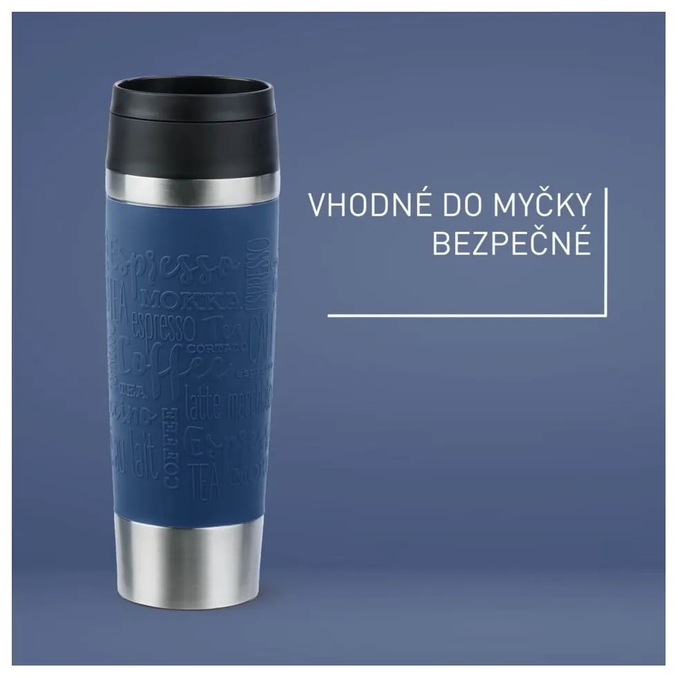 Ciemnoniebieski kubek podróżny 360 ml – Tefal