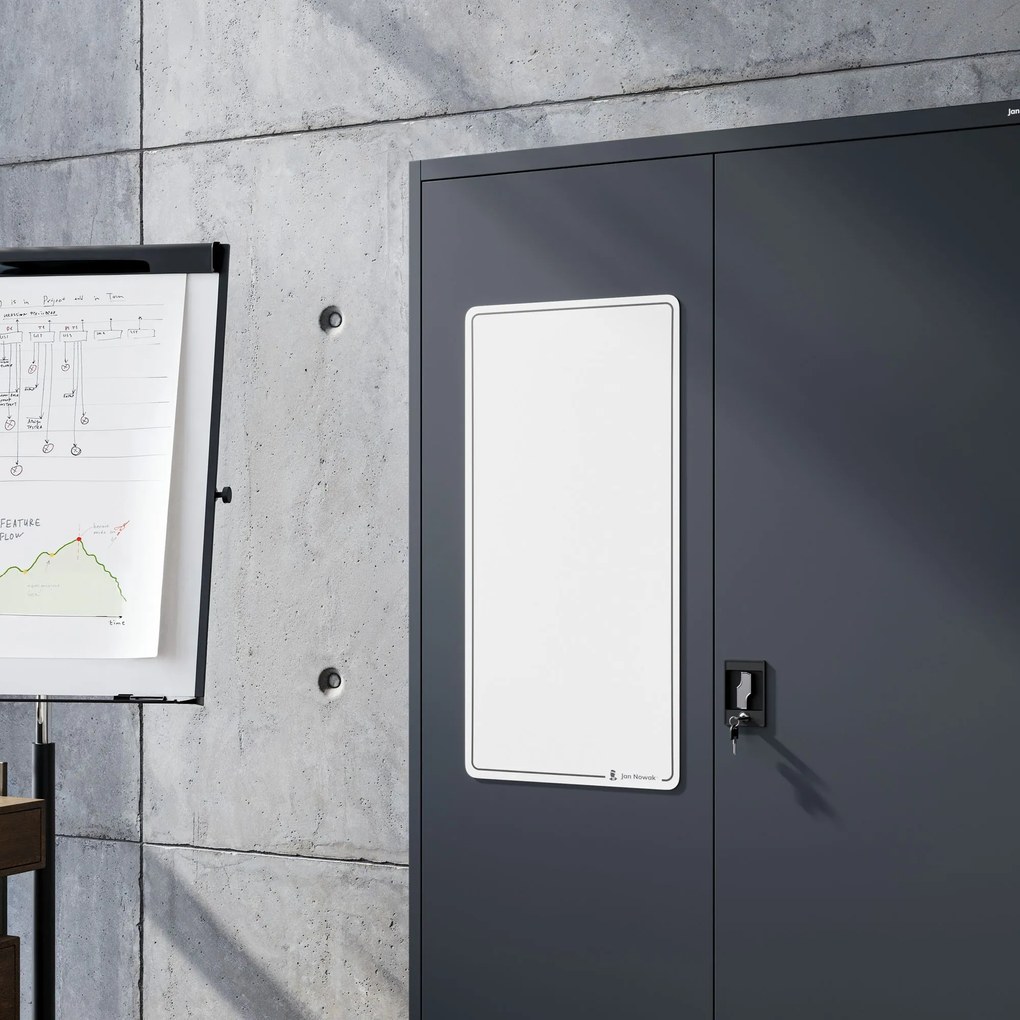 Flipchart magnetyczny duży 400 x 800 mm MAGNETO FLIPCHART, 2 szt