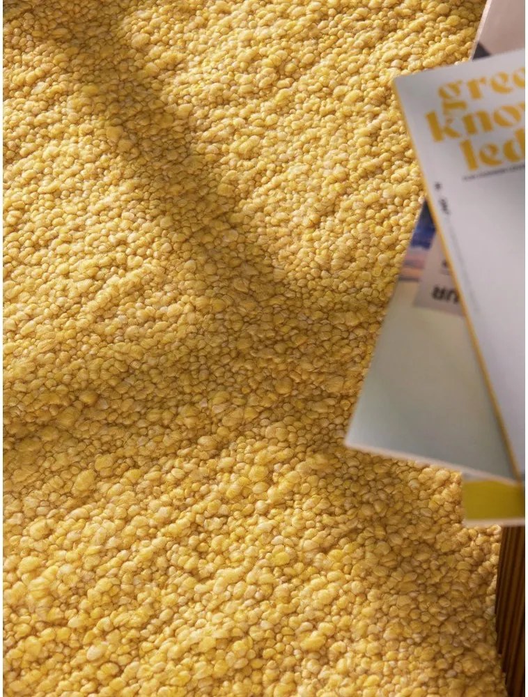 Żółty chodnik z materiału bouclé tkany ręcznie 80x200 cm Notting Hill Portobello – Ted Baker