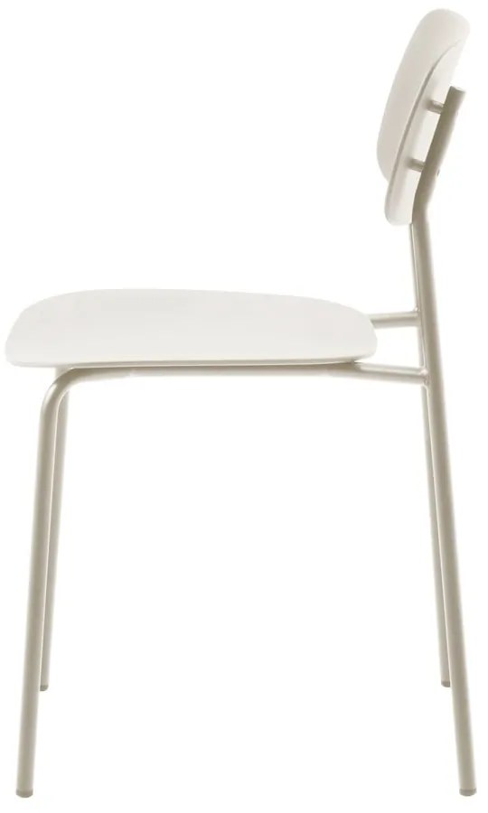 Białe krzesła zestaw 2 szt. Kirkland – Unique Furniture