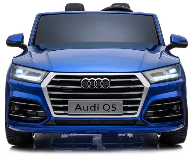 Pojazd na akumulator nowe audi q5 2-osobowe niebieskie lakierowane