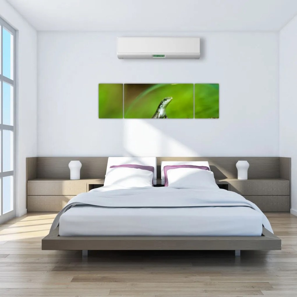 Obraz jaszczurki (170x50 cm)
