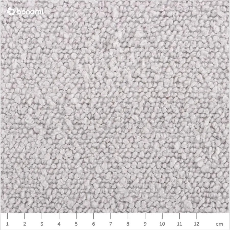 Jasnoszara sofa z materiału bouclé 210 cm Essen – Cosmopolitan Design