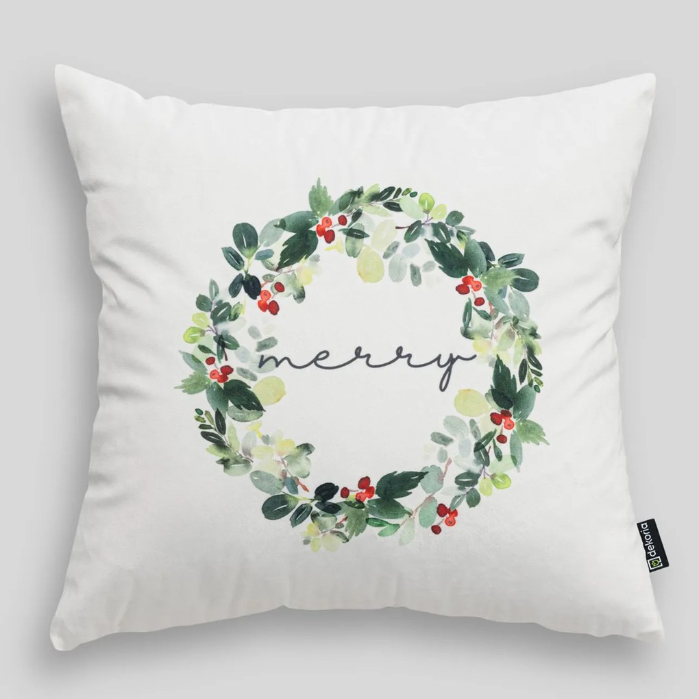 Poszewka na poduszkę Merry Wreath 43x43 cm