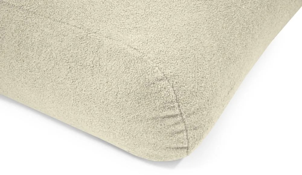 Brązowy dziecięcy worek do siedzenia z materiału bouclé Snug 130 Bear – SLOWDOWN