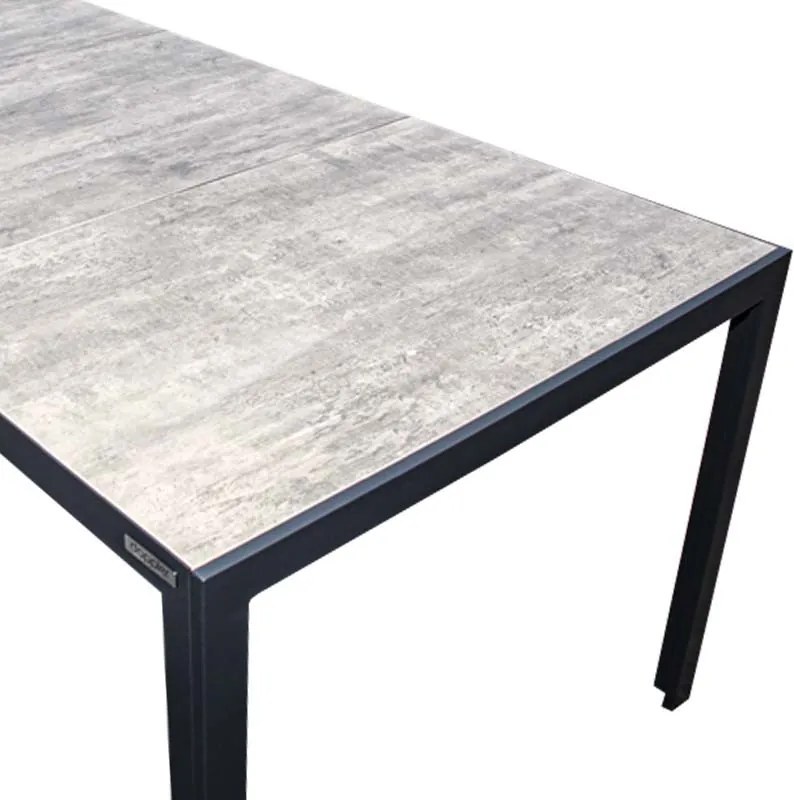 Doppler BERGAMO MELIA LIKA-TEX® ogrodowy zestaw wypoczynkowy 4+1 antracyt